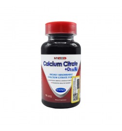 سافت ژل کلسیم سیترات و ویتامین دی 3 و کا 2 مای نوتریشن --My Nutrition Calcium Citrate + D3 & K20