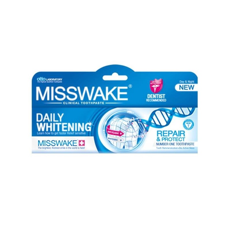 خمیر دندان سفید کننده روزانه میسویک _ Misswake Daily Whitening Toothpaste 100ml