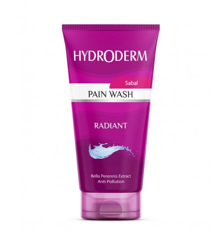شوینده غیرصابونی روشن کننده و ضدلک پوست صورت هیدرودرم_Hydroderm Sabal Pain Wash