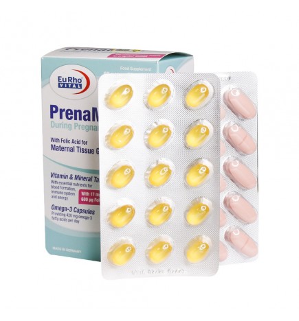 قرص پرینامکس دیورینگ پرگننسی یوروویتال_Eurho Vital PrenaMax During Pregnancy 90 Tabs