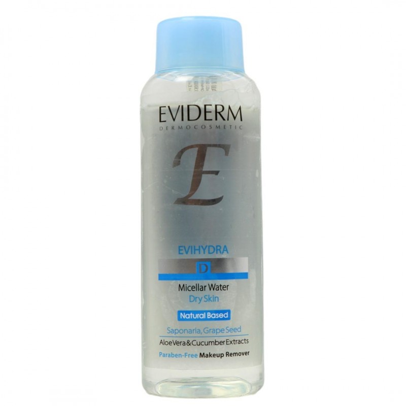 میسلار واتر اویدرم مناسب پوست خشک - Eviderm Micellar Water For Dry Skin