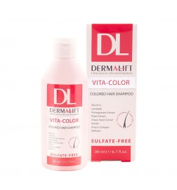 شامپو موهای رنگ شده ویتاکالر درمالیفت - Dermalift Vita Color Colored Hair Shampoo