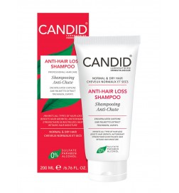 شامپو ضدریزش و تقویت کننده موی نرمال و خشک کاندید - Candid Anti HairLoss Shampoo For Dry Hair