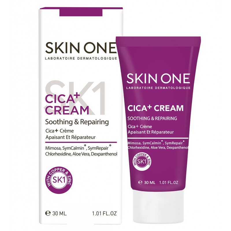 کرم ترمیم کننده سیکا پلاس اسکین وان - Skine One Cica Plus Repairing Cream