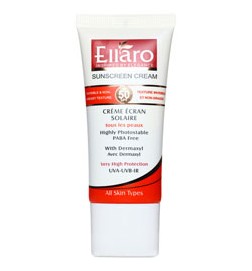 الارو +SPF 50 کرم ضد آفتاب بی رنگ -- Sunscreen Cream SPF 50+