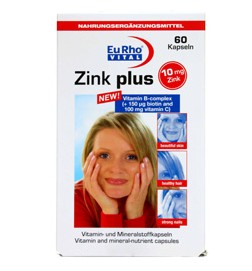 زینک پلاس 10 یوروویتال-- Zinc Plus 10 mg