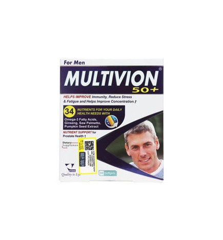 مولتی ویون مردان بالای 50 سال ویتان-- Multivion for Man 50+