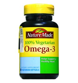 امگا 3 100% گیاهی نیچرمید-- 100% Vegetarian Omega 3