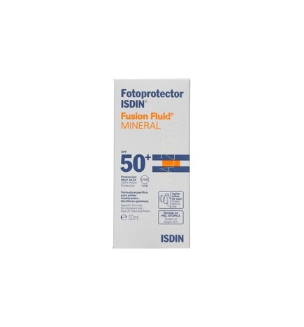 ضد آفتاب فیوژن فلویید مینرال ایزدین  Fotoprotector Fusion Fluid Mineral SPF 50+