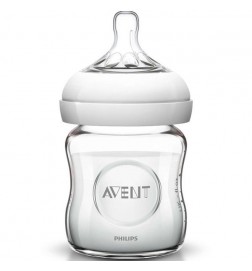 شیشه شیر نچرال پیرکس --avent glass feeding bottle 120 ml