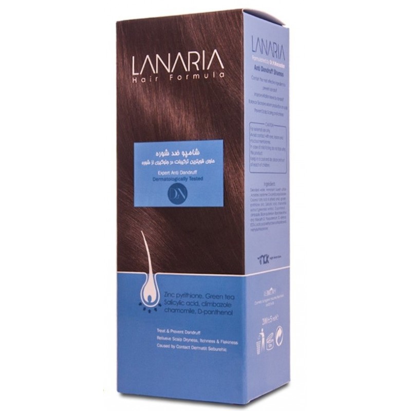 شامپو ضدشوره لاناریا دکتر نوروزیان-- Export Anti Dandruff Lanaria
