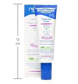 کرم برطرف کننده پوسته های چرب سر نوزاد هیدرودرم --Hydroderm Cradle Cap Cream