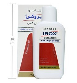 شامپو ضد شوره چرب سباروکس ایروکس --Irox Sebarox Climbazole Shampoo