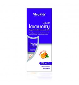 محلول ایمیونیتی ویواکیدز ۲۰۰ میلی لیتر--Vivakids  Immunity Liquid