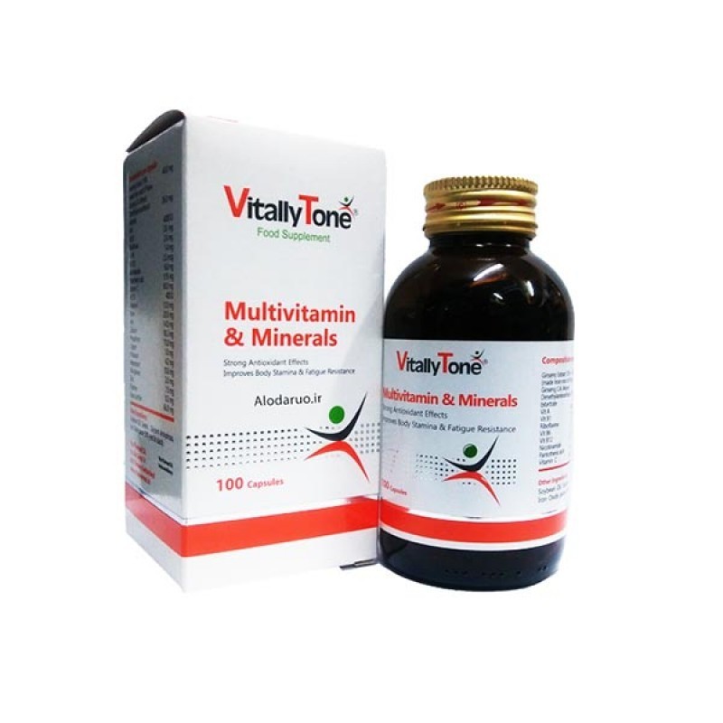 کپسول ویتالی تون ویتا فارمد --Vita Pharmed Vitally Tone Multivitamin & Minerals