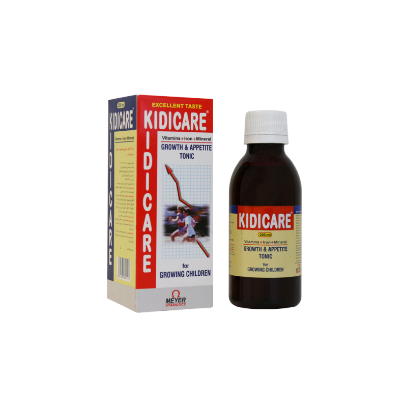 شربت کیدی کر ویتابیوتیکس 200 میلی لیتر -- Vitabiotics Kidicare Syrup 200 ml