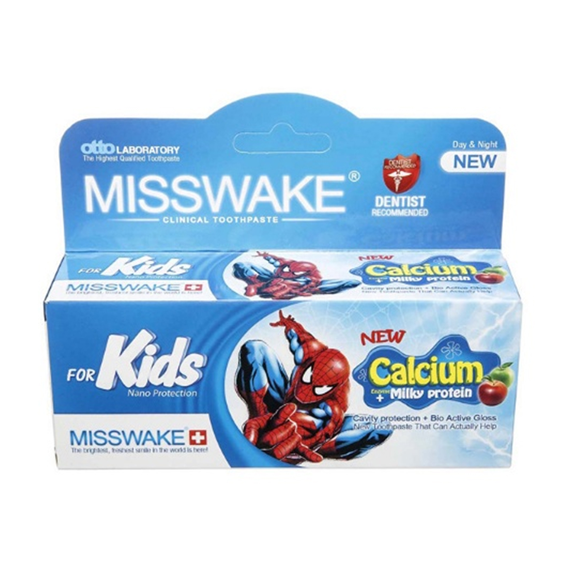 خمیر دندان کودک مدل اسپایدرمن 50میل Misswake Baby Toothpaste Spiderman 50ml