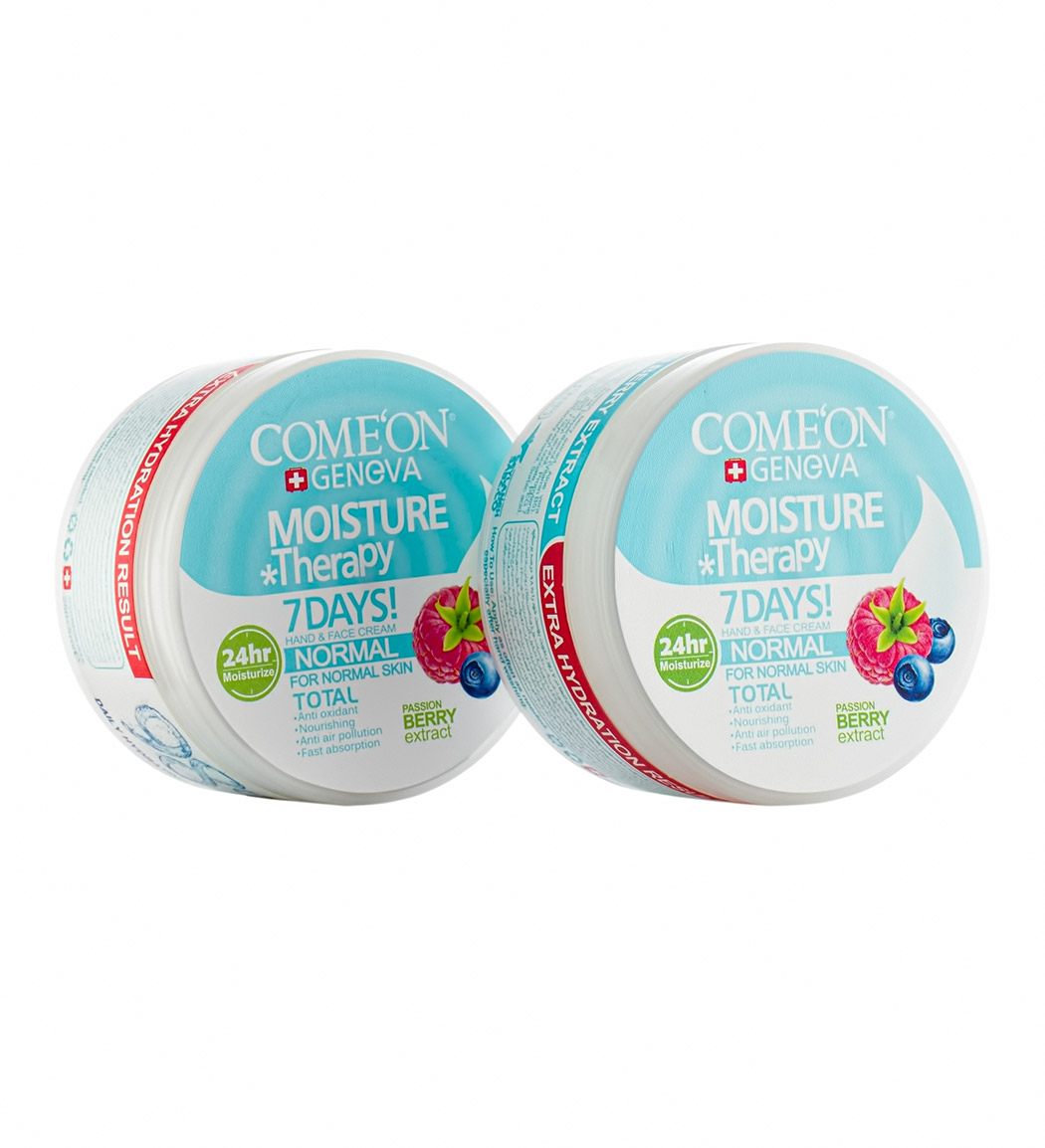 پک دو عددی کرم مرطوب کننده پوست معمولی 240 میل