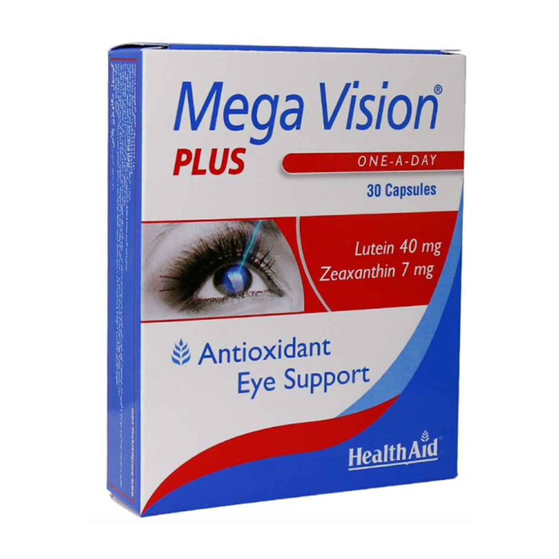 کپسول مگا ویژن پلاس بسته 30 عددی