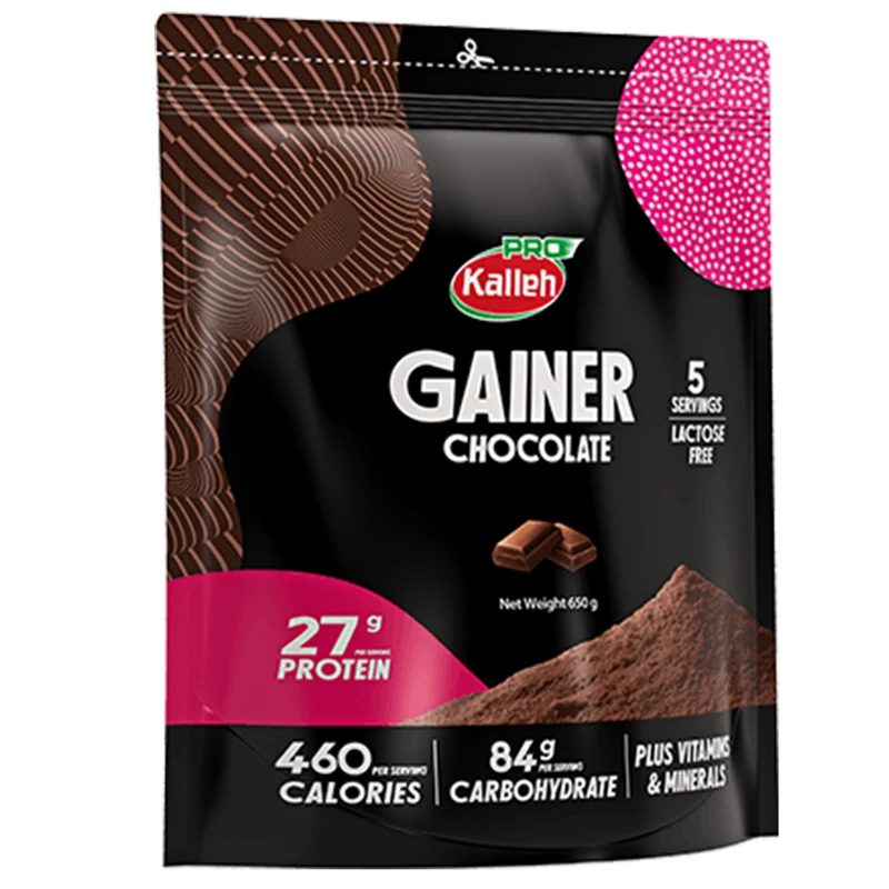 مکمل گینر با طعم شکلات وزن 650 گرم