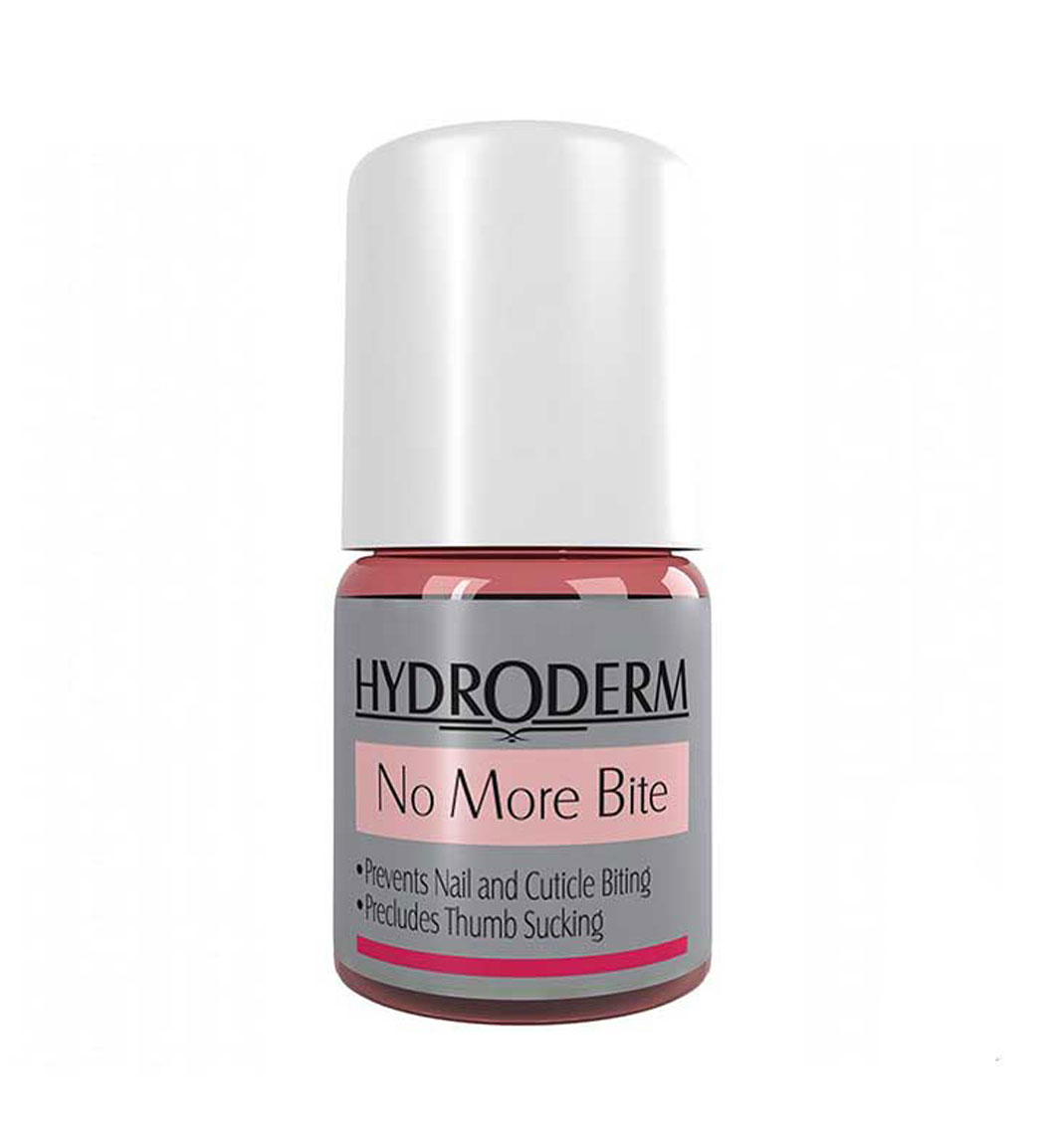 لاک جلوگیری از جویدن ناخن حاوی دناتونیوم بنزوات و عصاره سیر و کاکتوس hydroderm no more bite