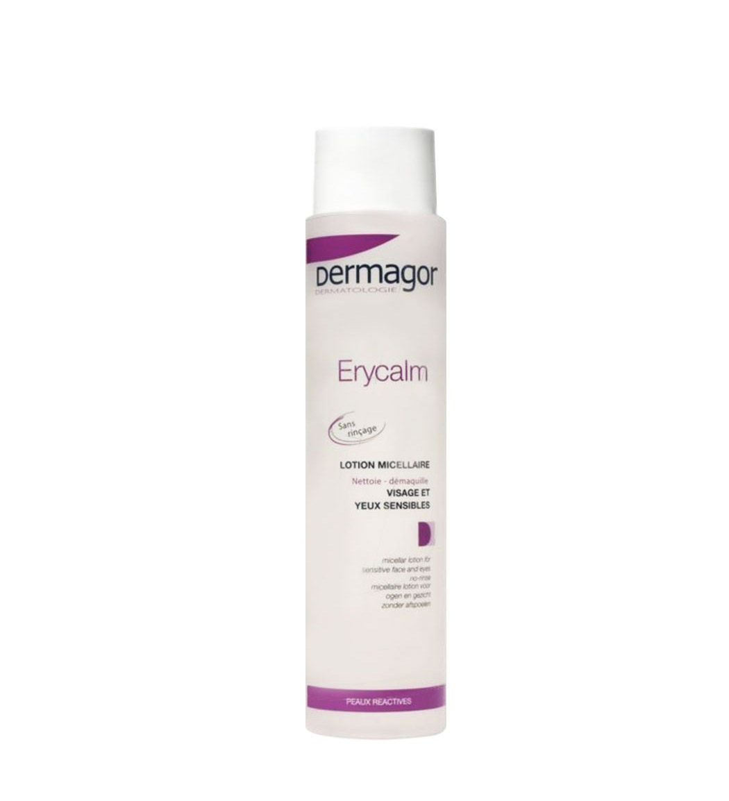 محلول پاک کننده آرایش میسلار اری کالم Dermagor Erycalm Micellar 200ml