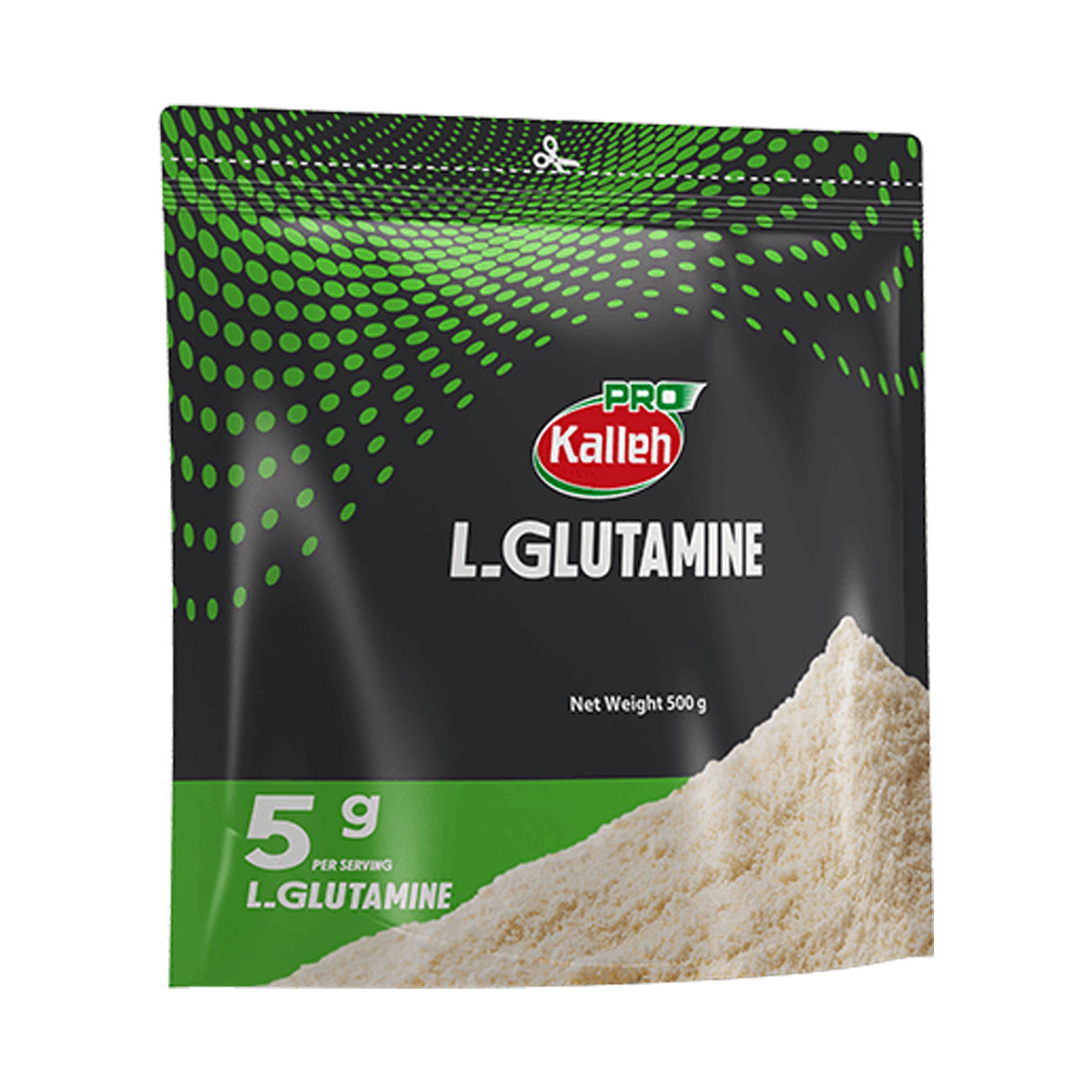 پودر ال گلوتامین وزن 500 گرم