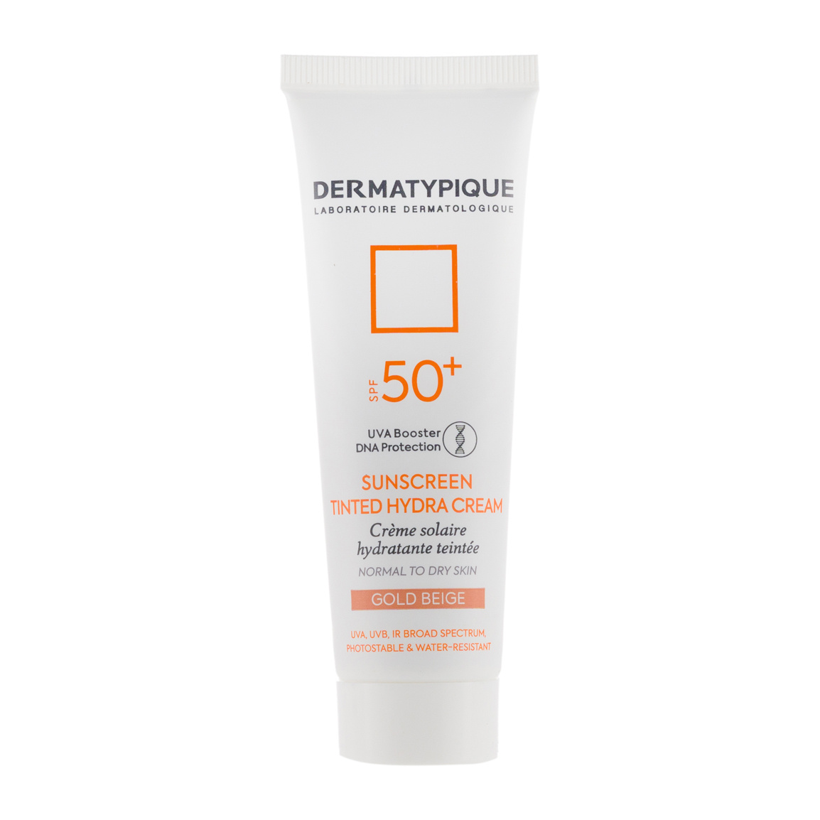 کرم ضد آفتاب رنگی پوست خشک اس پی اف 50 Dermatypique Tined Sunscreen Cream For Dry Skins Spf 50