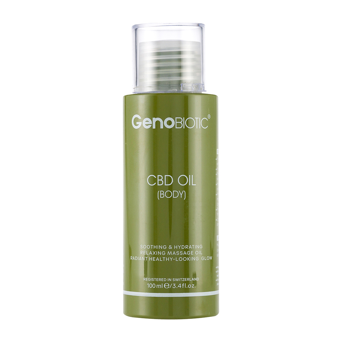 روغن رطوبت رسان CBD مناسب پوست بدن حجم 100 میلی لیتر