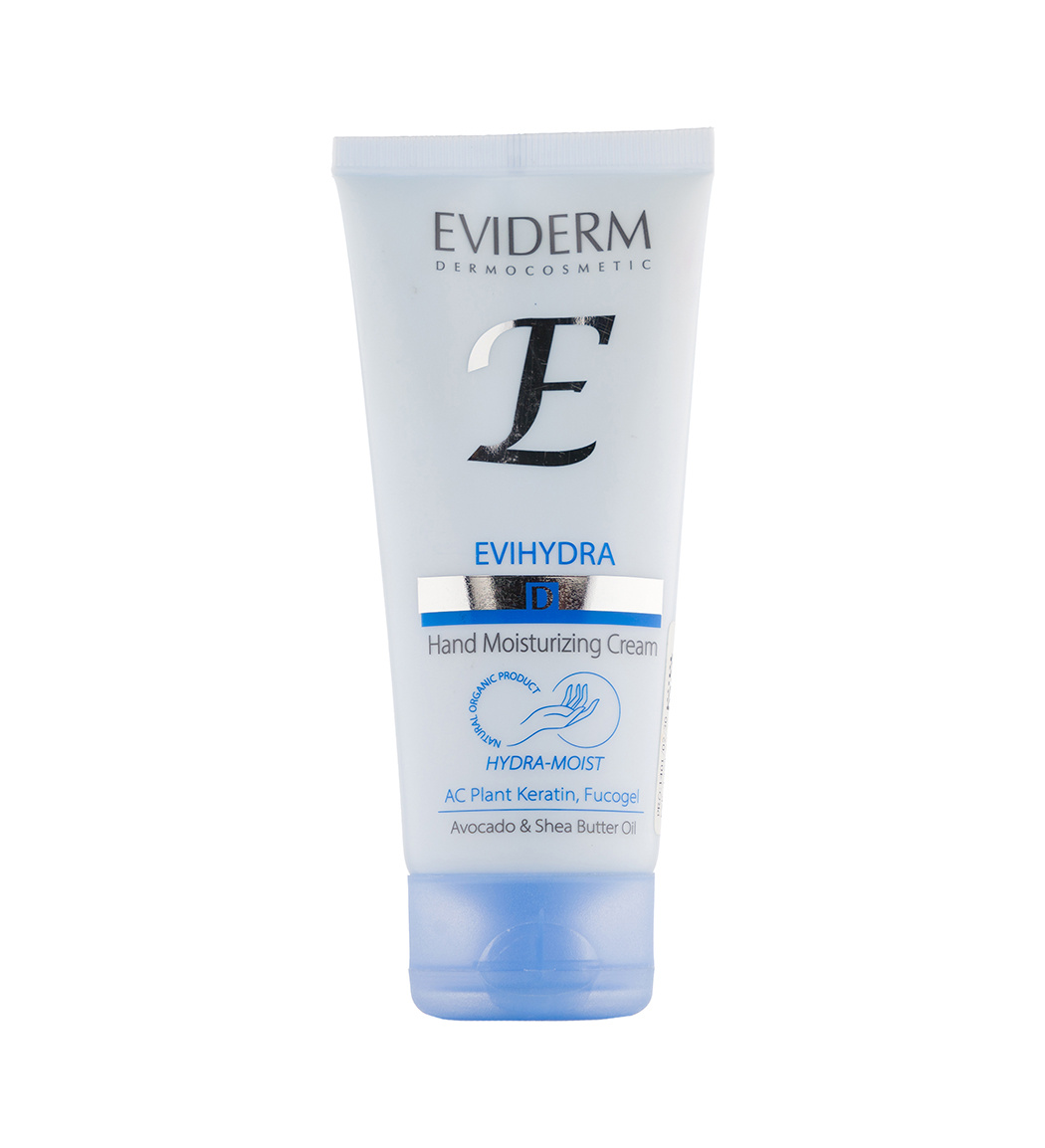 کرم مرطوب کننده و آبرسان دست مدل اوی هیدرا 75 میل Eviderm Evihydra Hand Moisturizing Cream 75 ml