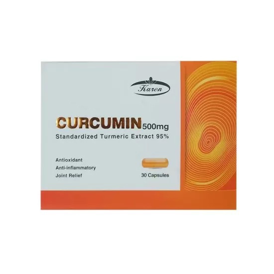 کپسول Curcumin بسته 30 عددی Karen Curcumin 30 Capsules