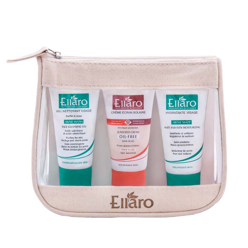 کیت مسافرتی مراقبت پوست چرب