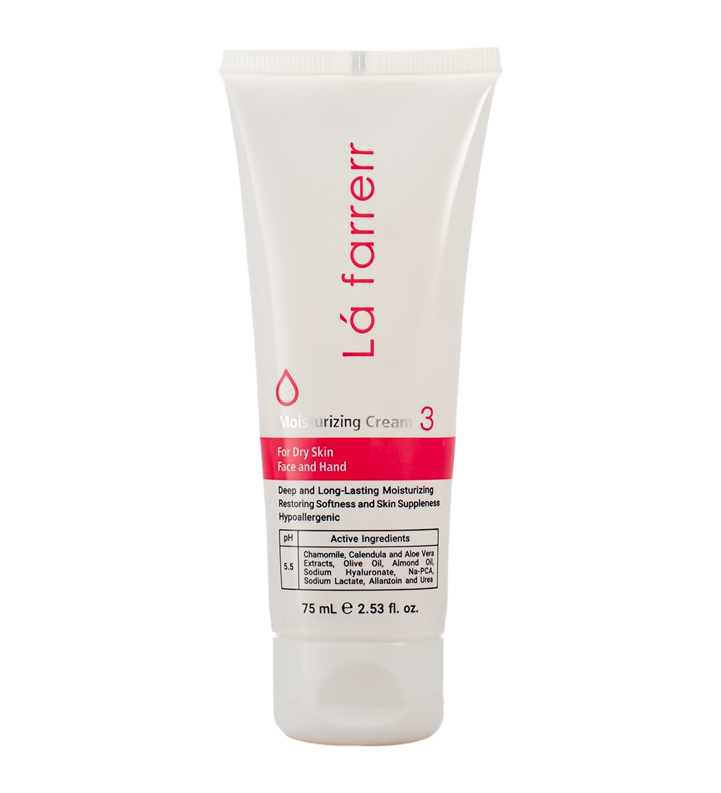 کرم مرطوب کننده و آبرسان مدل 3 مناسب پوست خشک حجم 75 میلی لیتر
