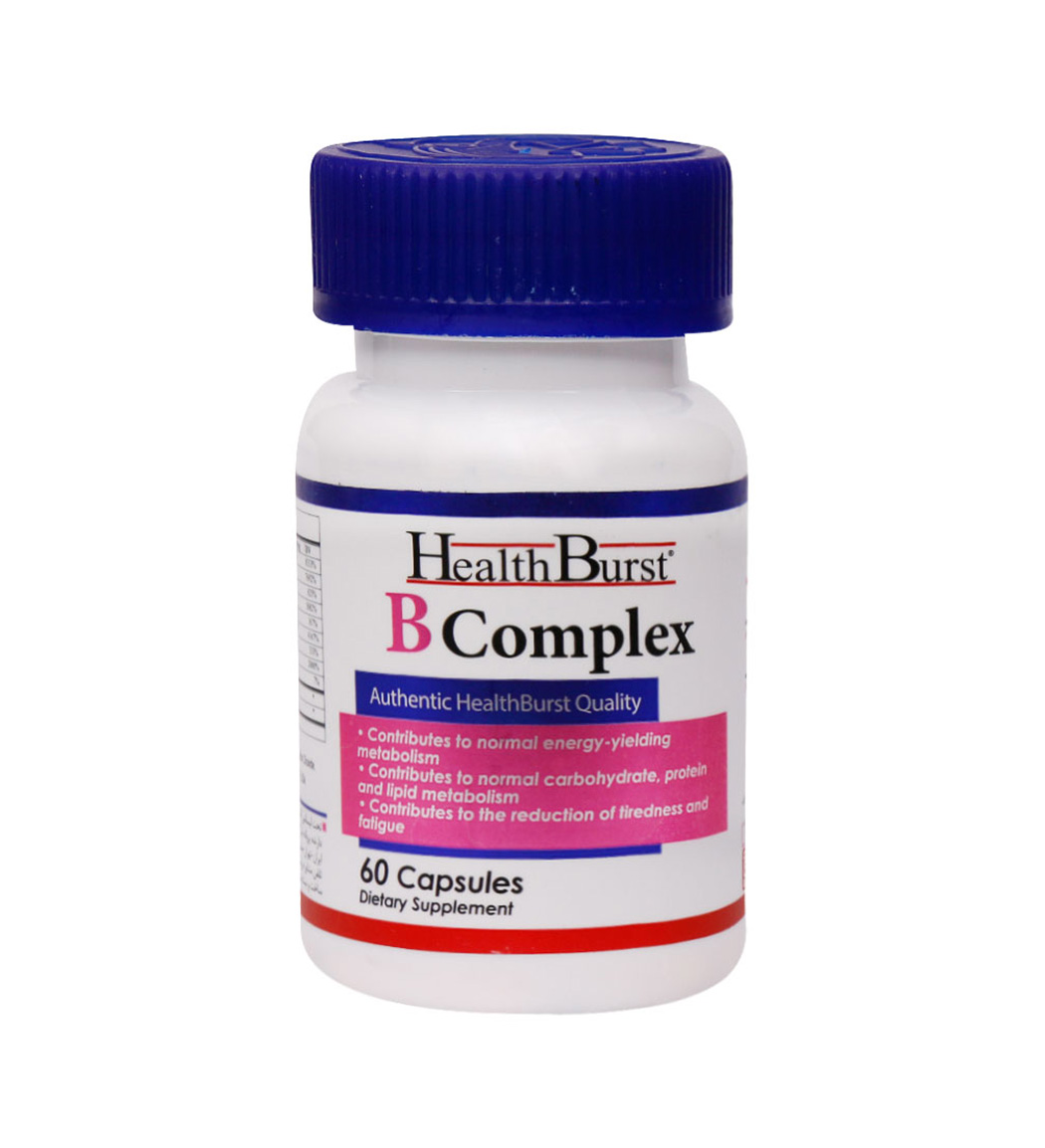 کپسول B-Complex بسته 60 عددی Health Burst B Complex 60 Capsules