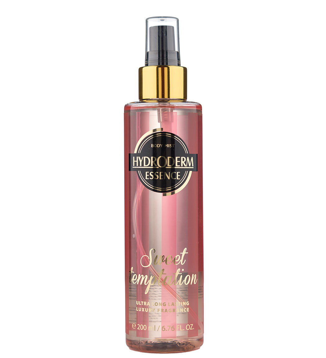 بادی اسپلش زنانه Sweet Temptation حجم 200 میل Hydroderm Body Splash Sweet Temptation For Women 200ml